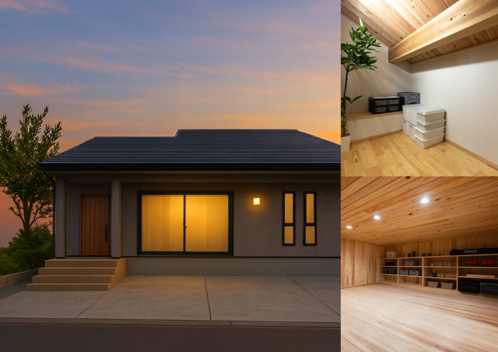 沖縄県桃原市「街なかの家 1.5階建て」